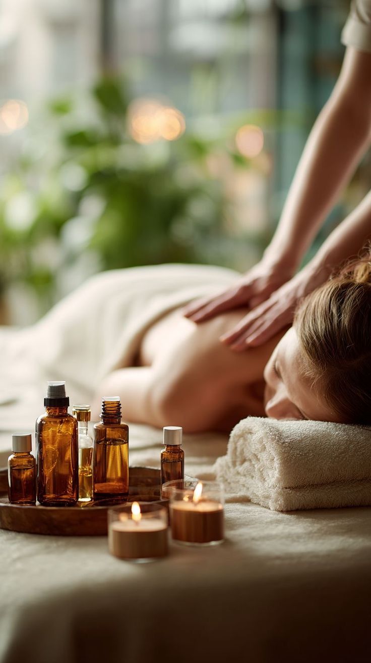 Massagem com Velas